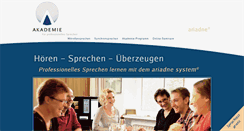 Desktop Screenshot of mikrofonsprechen.de